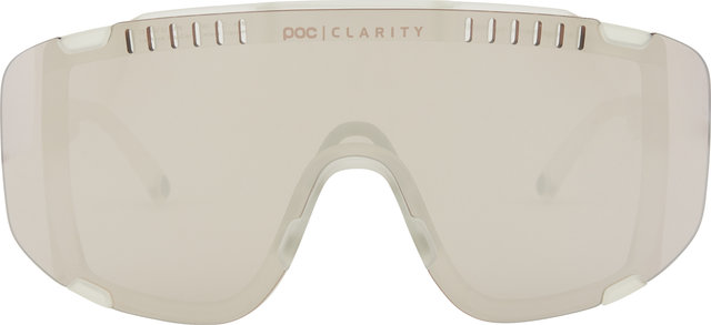 POC Devour Sports Glasses Model 2024 - transparant crystal/clarity trail-partly sunny silver