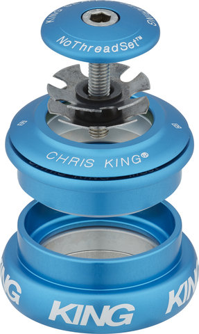 Chris King InSet i8 ZS44/28.6 - EC44/33 GripLock Headset - matte turquoise/1 1/8" - 1 1/4" tapered/ZS44/28,6 - EC44/33