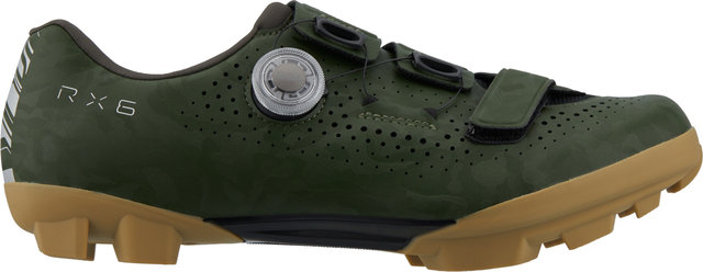 Shimano SH-RX600 Gravel Shoes - green/42/42