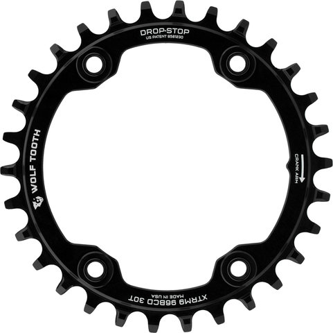 Wolf Tooth Components Plato 96 BCD para Shimano XTR M9000 / M9020 - black/30 