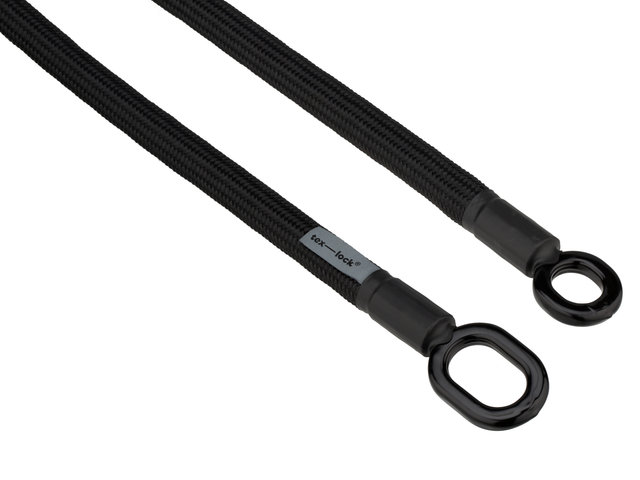 tex-lock Chaîne antivol eyelet + Mini U/X-lock - onyx black/120 cm