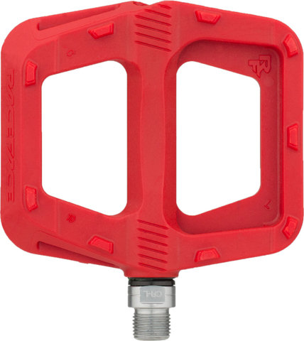 Race Face Ride Platform Pedals - red