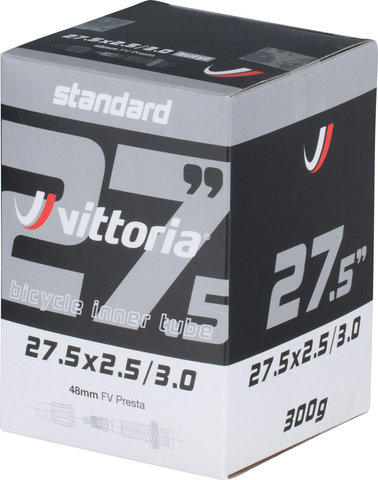 Vittoria Chambre standard pour 27,5" - universal/Valve Presta (SV)/27,5 x 2,5-3,0 SV 48 mm/47-622 à 60-622/48 