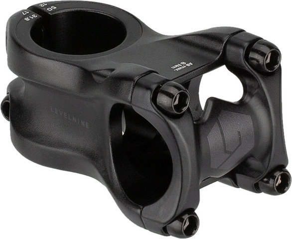 LEVELNINE Team AM MTB Stealth 31.8 Stem - black stealth/50 mm 6°