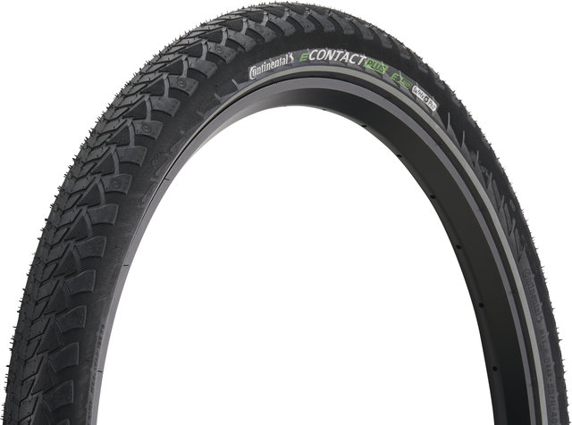 Continental eContact Plus 27.5" Wired Tyre - black-reflective/27.5 /62 mm/62-584/2.5 