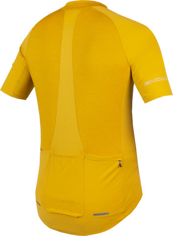 Endura Maillot GV500 Reiver S/S - mustard/M