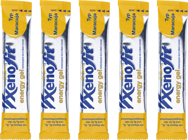 Xenofit energy Gel - 5 unidades - maracuja