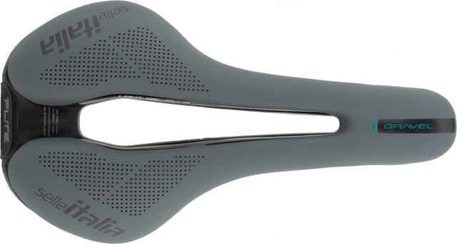 Selle Italia Flite Boost TI316 Gravel Superflow Saddle - black-grey/L