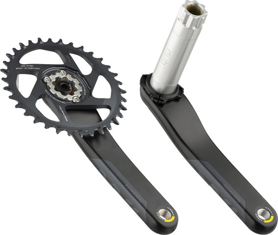 SRAM XX1 Eagle AXS DUB Boost 12-speed Crankset - grey/175,0 mm