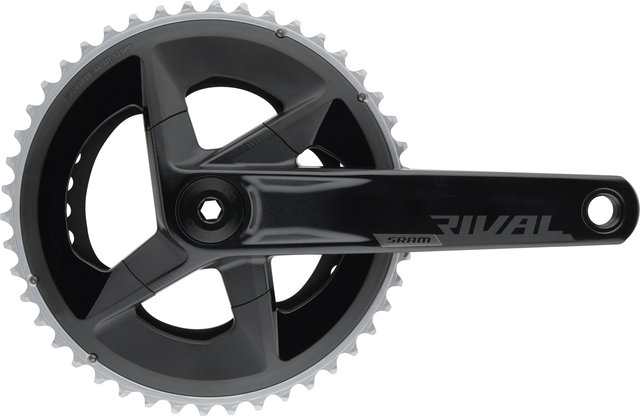 SRAM Rival DUB 2x12-fach Kurbelgarnitur - black/175,0 mm 33-46