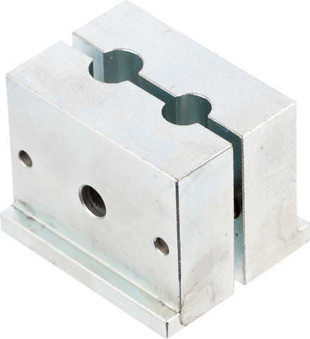 Cyclus Tools Clamping Block for 9 mm and 10 mm Axles - silver