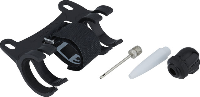 Lezyne Micro Floor Drive HVG Pumpe mit Luftdruckanzeige - silber