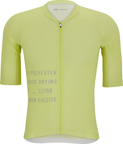 POC Maillot Pristine Print - lemon calcite/M