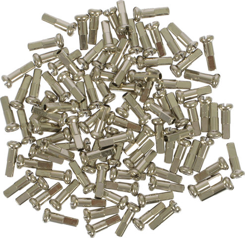 DT Swiss 2.0 mm Brass Nipples- 100 pcs. - silver/14 mm