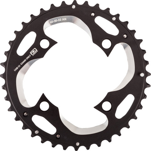 Shimano XT FC-M782 10-speed Chainring - black-silver/40 