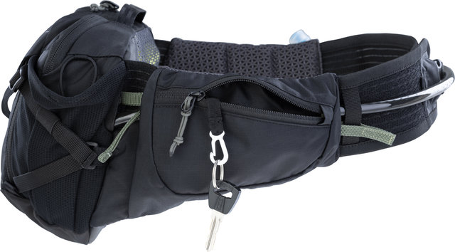 evoc Hip Pack Pro 3 Waist Bag + 1.5 L Hydration Bladder - black/3000 ml