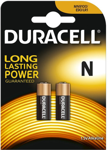 Duracell Pila alcalina N/LR1 - 2 piezas - universal