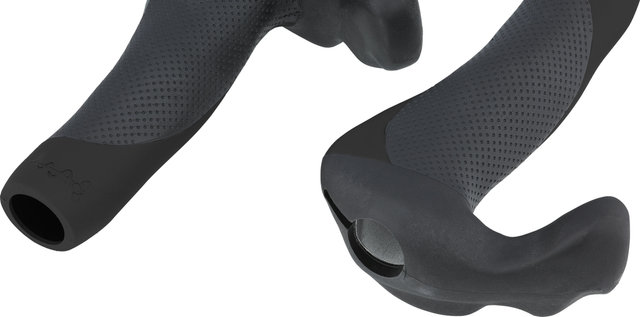 SQlab Stuby handlebar grips - black-grey/M