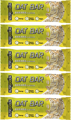 Nutrixxion Barre Énergétique Oat bar - 5 pièces - banana