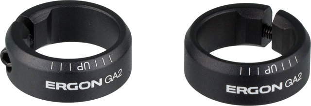 Ergon Lockrings for GA2 Grips - black