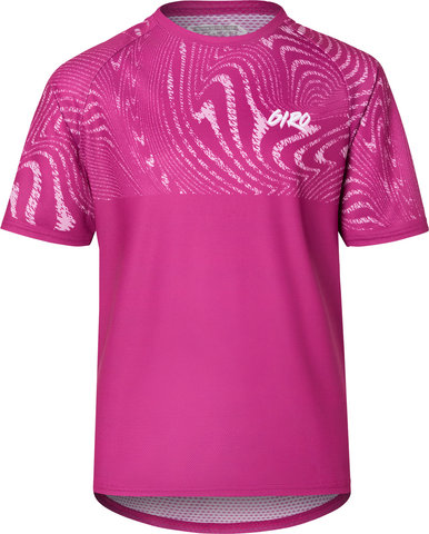 Giro Youth Roust Trikot - pink ripple/134, 140