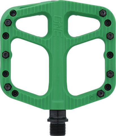 OneUp Components Petites pédales de plateforme Comp - green