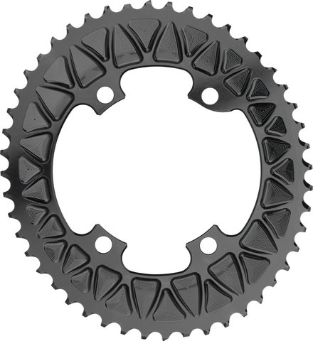 absoluteBLACK Oval Road 110/4 Chainring for Sub-Compact - black/48 