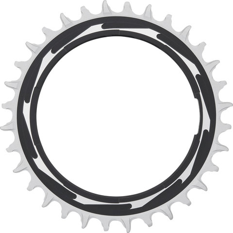 SRAM Chainring T-Type XX SL Eagle Transmission Thread Mount 3 mm - black-silver/32 