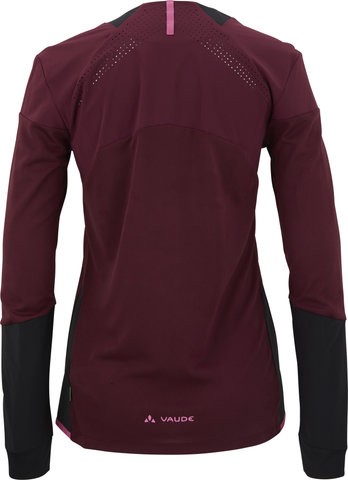 VAUDE Camiseta para damas Womens Moab LS PRO Shirt - cassis/36