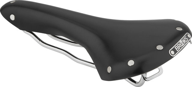 Brooks Sillín B15 Swallow Chrome - negro