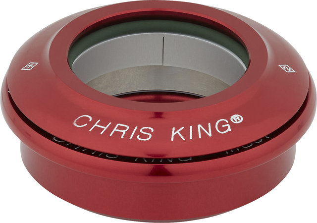 Chris King InSet i8 ZS44/28.6 - EC44/33 GripLock Headset - red/1 1/8" - 1 1/4" tapered/ZS44/28,6 - EC44/33