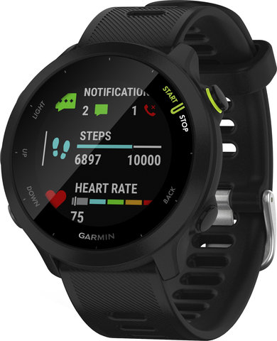 Garmin Forerunner 55 GPS Smartwatch - black