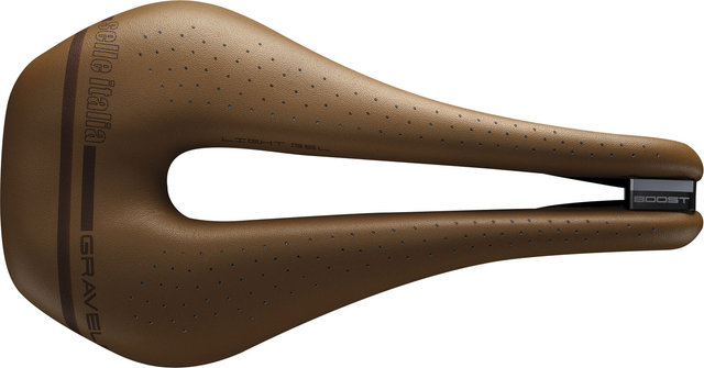 Selle Italia Novus Boost Gravel Heritage Superflow Saddle - brown/S