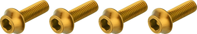 Wolf Tooth Components Tornillos para portabotellas - gold