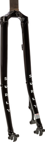 Surly Long Haul Trucker Disc 28"/700c fourche rigide - black/1 1/8"/Blocage Rapide 5 mm/100 mm/28"