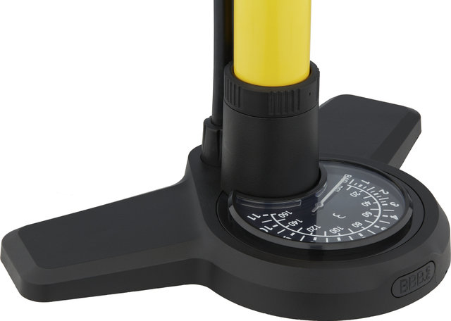 BBB AirBoost 3.0 BFP-28 Floor Pump - yellow