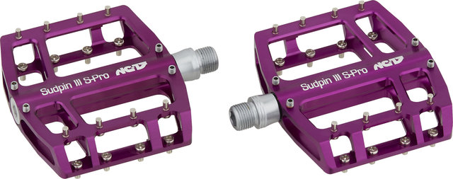 NC-17 Pedales de plataforma Sudpin III S-Pro - purple