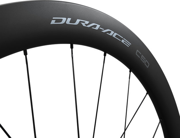 Shimano WH-R9270-C50-TL Dura-Ace Center Lock Disc Carbon Wheelset - black/Non Boost/Non Boost/142 mm/100 mm/28"/Shimano Road 12-speed/100 mm/Shimano Road 12-speed/100 mm/142 mm