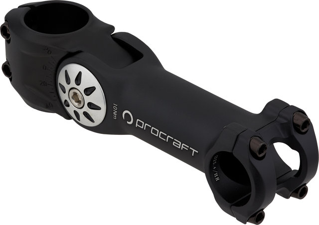 Procraft 4Bolt Adjustable Ahead Vorbau - schwarz-matt/125 mm