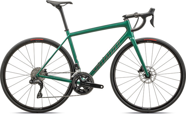 Specialized Vélo de route Aethos Comp Shimano 105 Di2 - gloss metallic pine green-smoke/28"/M