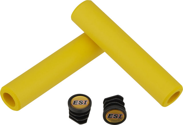 ESI Poignées en silicone Racers Edge - yellow/130 mm