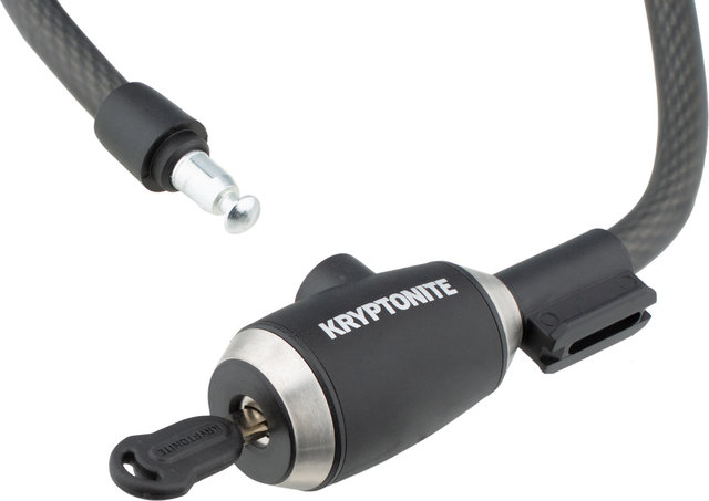 Kryptonite Candado de cable KryptoFlex 1218 Key Cable - negro