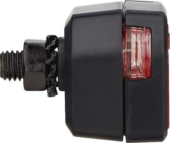 Axa Juno E-bike Rear Light - StVZO approved - black/80 mm