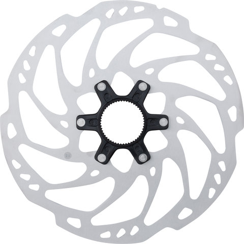 Shimano SM-RT70 Center Lock Brake Rotor for SLX w/ External Teeth - silver/203 mm