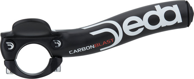 DEDA Carbon Blast 31.7 Lenkeraufsatz - schwarz / weiß