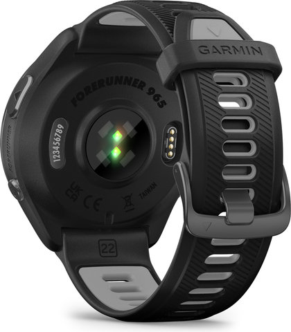 Garmin Forerunner 965 GPS Running & Triathlon Smartwatch - black-carbon grey-black-light grey