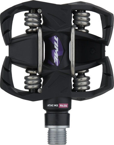 time Pedales de clip MX 6 Modelo 2024 - black-purple