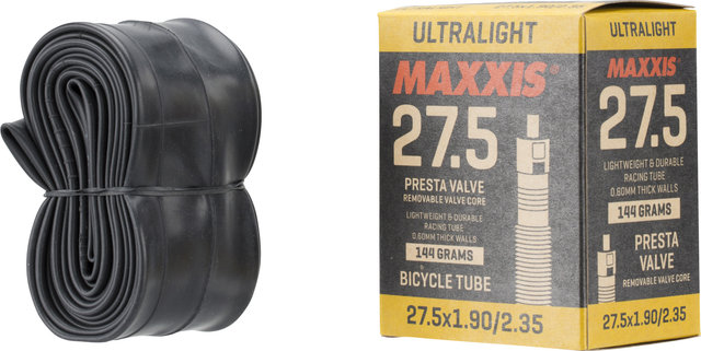 Maxxis Ultralight 27,5" Schlauch - schwarz/27,5 x 1,9-2,35 SV 48 mm