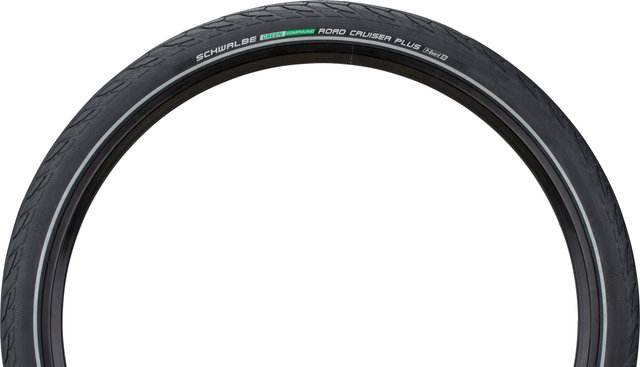 Schwalbe Road Cruiser Plus 28" Drahtreifen - schwarz-reflex/28 "/47 mm/47-622/1.75 "