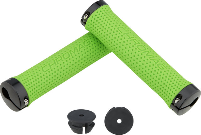 Chromag Basis Lock On Lenkergriffe - tight green/142 mm